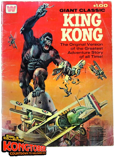 Kongtober 9 — Giant Classic King Kong Comic Book Whitman 1968