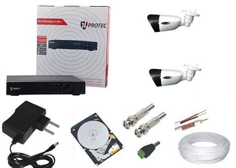 Kit C Meras De Seguran A Infravermelho Dvr Canais Multi Hd