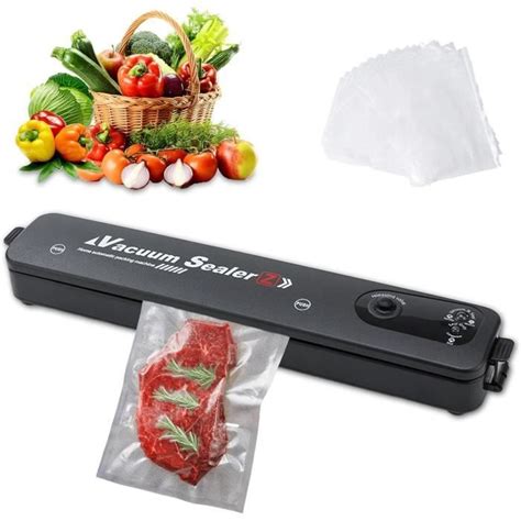 Machine Emballer Sous Vide Avec Sacs Sous Vide Pour Aliments Secs