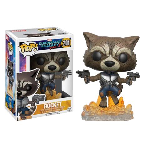 Funko Pop Vinyl Guardians Of The Galaxy 2 Rocket Colthat Uk