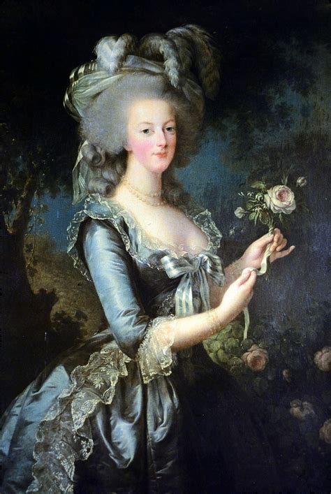 1783 Marie-Antoinette dit « à la Rose » by Élisabeth-Louise Vigée