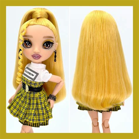 ️rainbow High Cheryl Meyer Doll Yellow Long Hair Styled Mga ️ Ebay