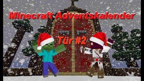 Der Minecraft Adventskalender Tür 2 YouTube