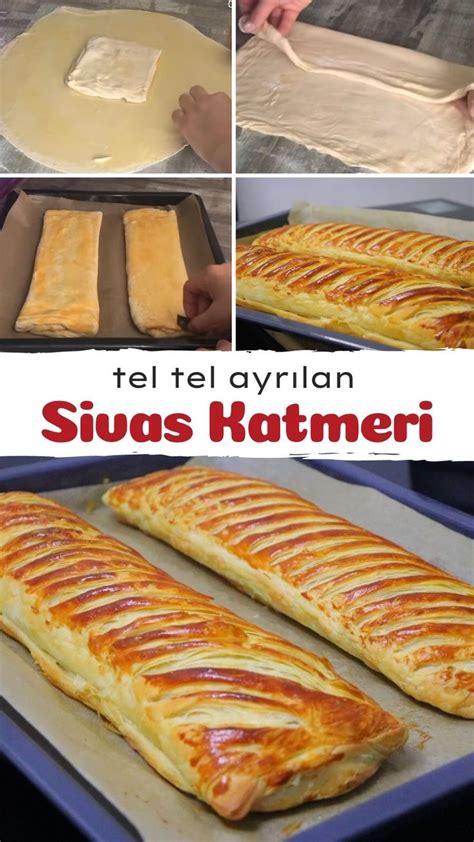 Tel Tel Ayrılan Sivas Katmeri Nefis Yemek Tarifleri Receta