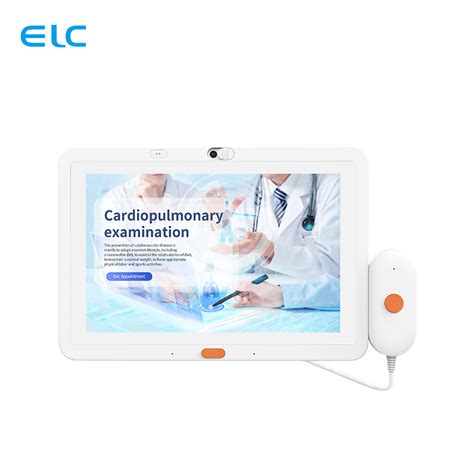 Wall Mount Inch Lcd Capacitive Touch Screen Optional Nfc Medical