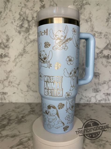 Stitch Stanley Cup V2 Disney Engraved Stanley Tumbler Gift For Fan ...