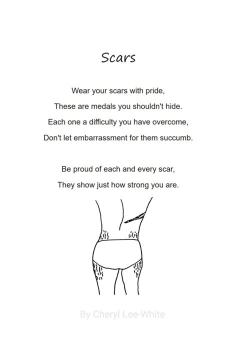 Scars Poem Scars Quotes Love Your Body Quotes Body Quotes