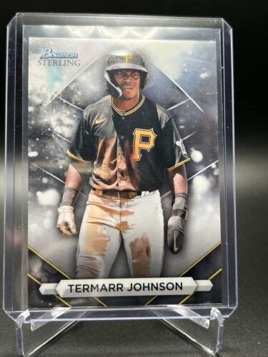 2023 Bowman Sterling Termarr Johnson Prospect Bsp 73 Pittsburgh