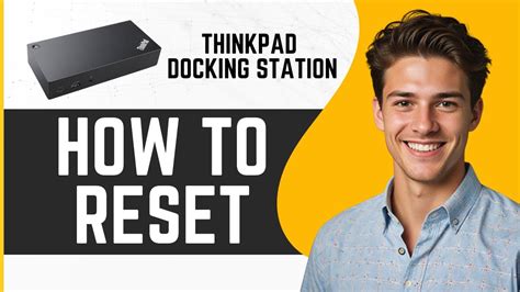 How To Reset Thinkpad Docking Station YouTube