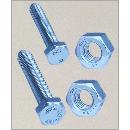 Chi Spl Fasteners Nut Bolt Stainless Steel Ss Nut Bolt Fasteners