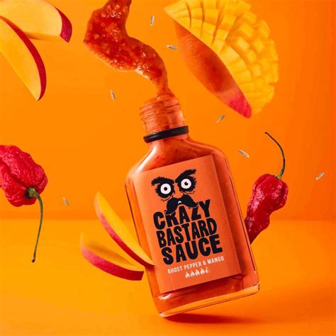 Ghost Pepper And Mango Chilli Sauce Hot Sauce Packaging Chilli Sauce Stuffed Peppers