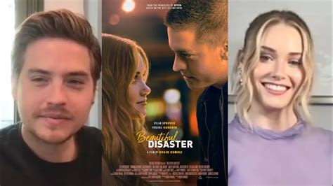 Beautiful Disaster Stars Dylan Sprouse And Virginia Gardner On Mma