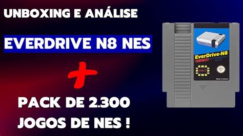 N8 Everdrive NES Unboxing e Análise Teste no FAMICOM DYNAVISION