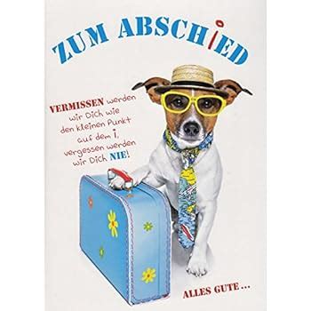 Abschiedskarte Kollegen Jobwechsel Alles Gute Und Viel Gl Ck Amazon