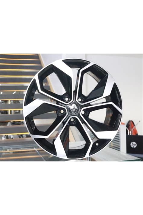 R K OTOMOTİV 17 5x114 3 Renault Megane Fluence Icon Black Jant Takımı