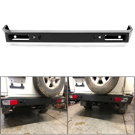 ECOTRIC Heavy Duty Rear Bumper Off Road For 1999 2004 Land Rover