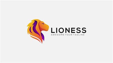 Lioness Logo Vector Art, Icons, and Graphics for Free Download