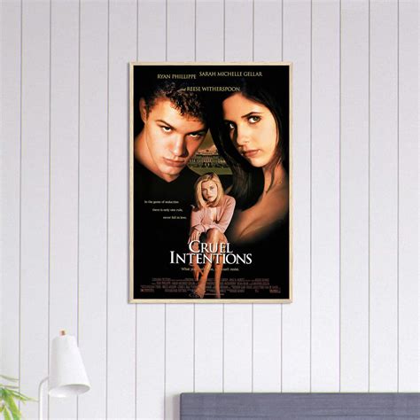 Cruel Intentions (1999) Movie Poster, Cruel Intentions Vintage Movie ...