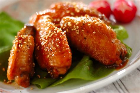 鶏手羽中の甘辛揚げレシピ・作り方 E・レシピ Recipe Food Chicken Wings Chicken