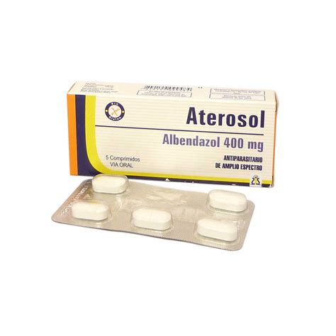 Aterosol 400 Mg Caja X 5 Comp Farmatotal