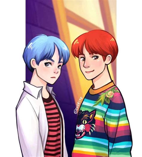 Pin By Nancy On Bts Bts Fanart Yoonseok Fan Art