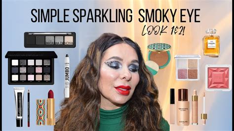 TUTORIAL XENON PALETTE SIMPLE SPARKLING SMOKY EYES PART I II LUXURY