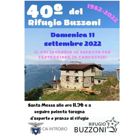 Festa Del Rifugio Buzzoni Lago Di Como E Valsassina