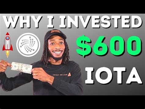 IOTA Coin 2023: Why I Invested $600 in IOTA Cryptocurrency! | Coin ...