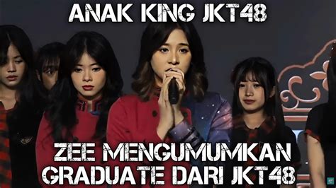 Anak King Jkt48 Full Show Zee Graduate Minggu 7 April 2024 Youtube