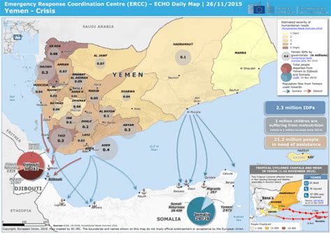 Yemen - Crisis - ECHO Daily Map | 26/11/2015 - Yemen | ReliefWeb