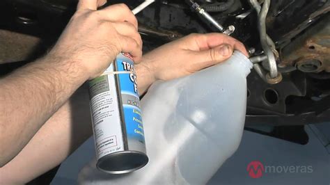 Flushing A Transmission Cooler With A Transmission Flush Can Youtube