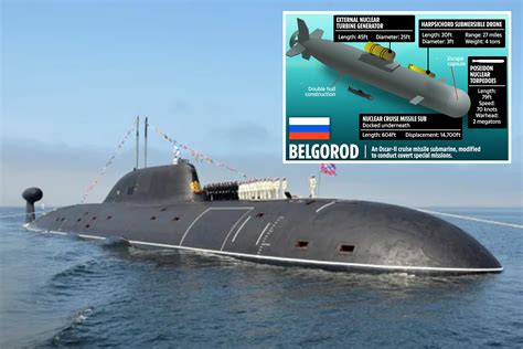 Putin S World Record 604ft City Killer Nuclear Submarine Now Primed For War Armed With