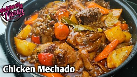 Chicken Mechado by mhelchoice Madiskarteng Nanay | Chicken mechado recipe, Chicken mechado ...