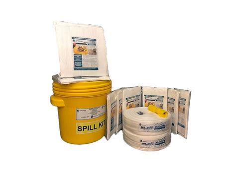 Marine Spill Kit In 20 Gallon Overpack Spilltration® Absorbent Products