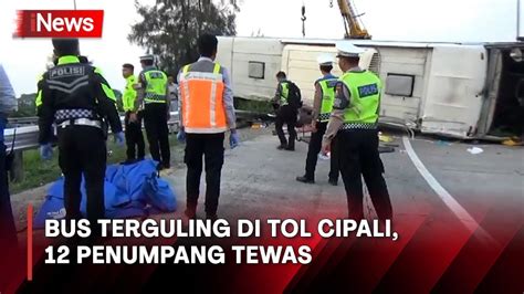 Sopir Bus Handoyo Tersangka Kecelakaan Maut Di Tol Cipali Terancam 12