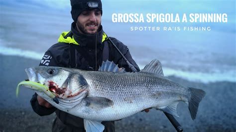 Grossa Spigola A Spinning Spotter Ra Is Fishing Youtube