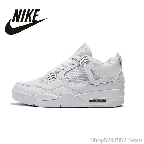 Nike Air Jordan 4 Jeansowe AJ4 Oddychaj Ce M Skie Nowe Przybycie