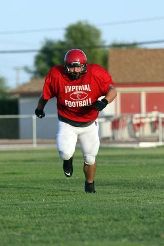 Imperial High Football--Wolfgang Horner, 17, Left Guard ...