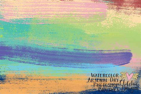 Watercolor Photoshop Brushes / Overlays Collection .abr | Etsy