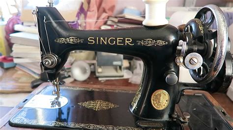 How To Use Antique Singer Sewing Machine - Antique Poster