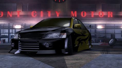 Need For Speed Carbon Mitsubishi Lancer Evolution Ix Mr Edition