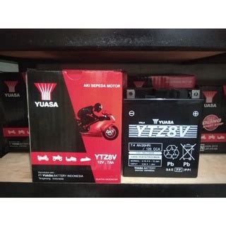 Jual Aki Motor Yuasa YTZ8V Aki Motor HONDA CBR 250 CRF 250 Rally