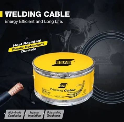 ESAB WELDING ALUMINIUM CABLE 95 SQ MM Quantity Per Roll 50 MTR At