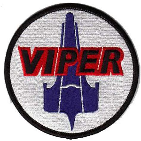 Battlestar Galactica Viper Pilot 4 Velcro Patch Scifi Geeks