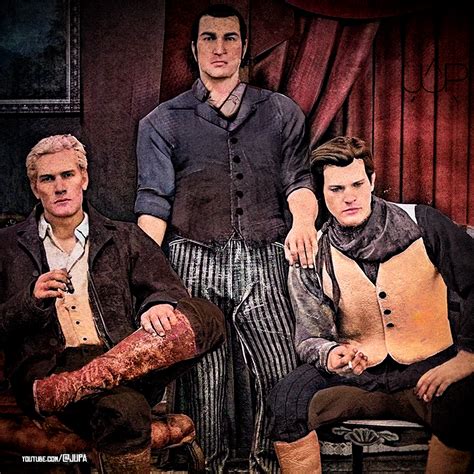 Young Arthur, Hosea and Dutch (Colorized) : r/reddeadredemption2