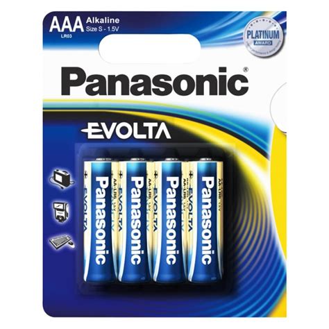 Panasonic Evolta Aaa Alkaline Lr Ege Bp