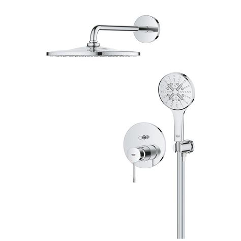 Essence Duschsystem Unterputz Mit Rainshower Mono Grohe