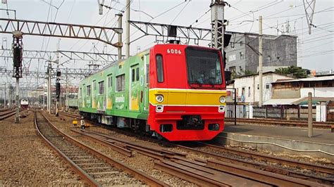 KRL Eks Tokyo Metro 6006 KA 1385 Commuter Tiba Jakarta Kota YouTube