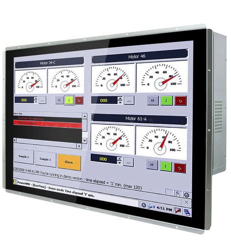 Painel PC TFT LCD W24IB7T POA2 Winmate Inc tela sensível ao