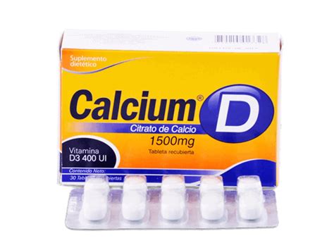 Calcium D Tableta Un Inkafarma